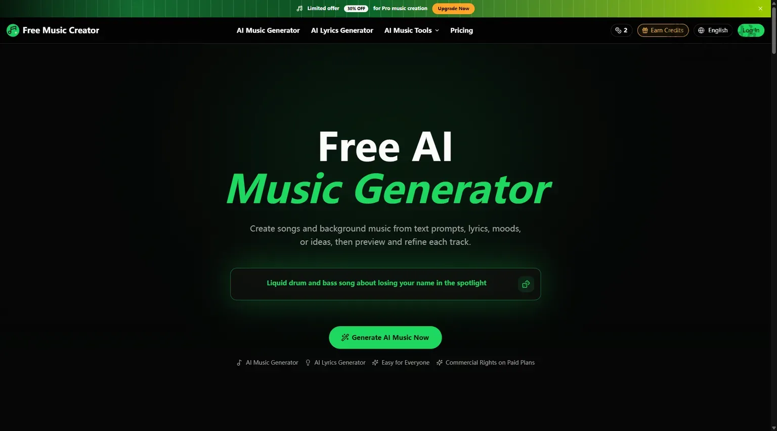 Free ai Music Creator
