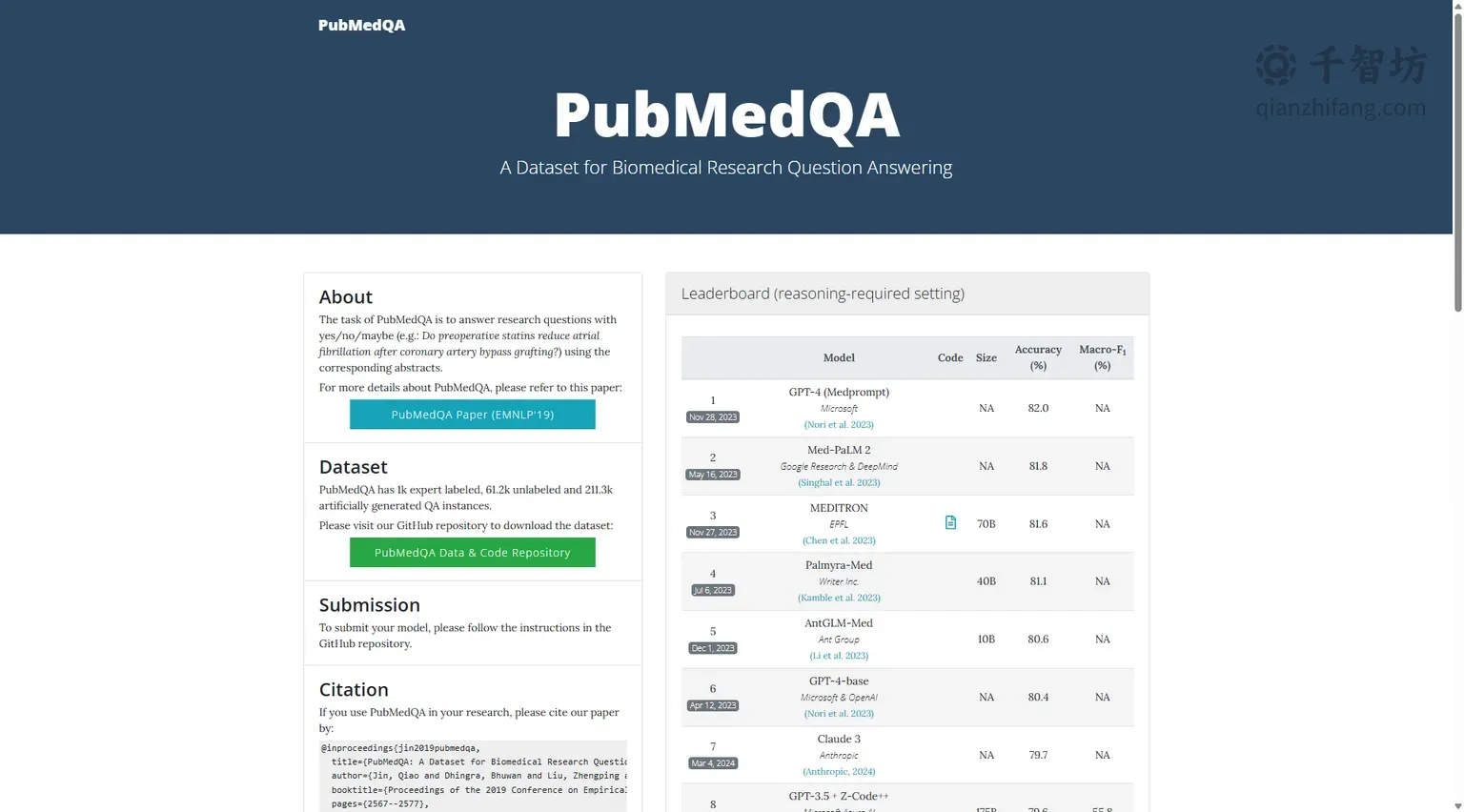 PubMedQA
