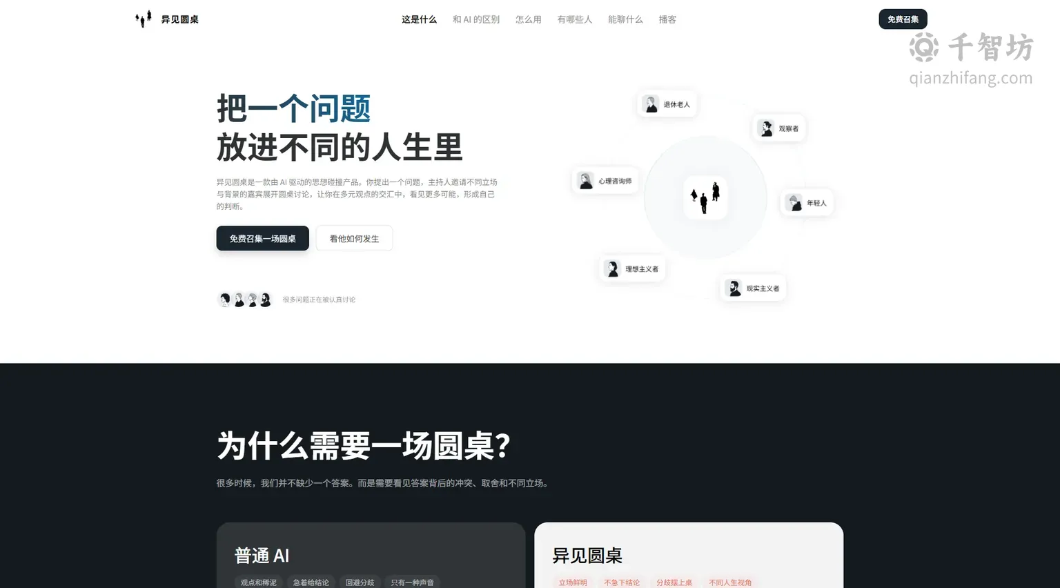 异见圆桌